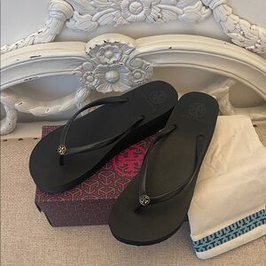 Tory Burch Black Sandals